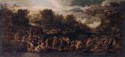 unknow artist Moses and the israelites with the ark oil painting artist